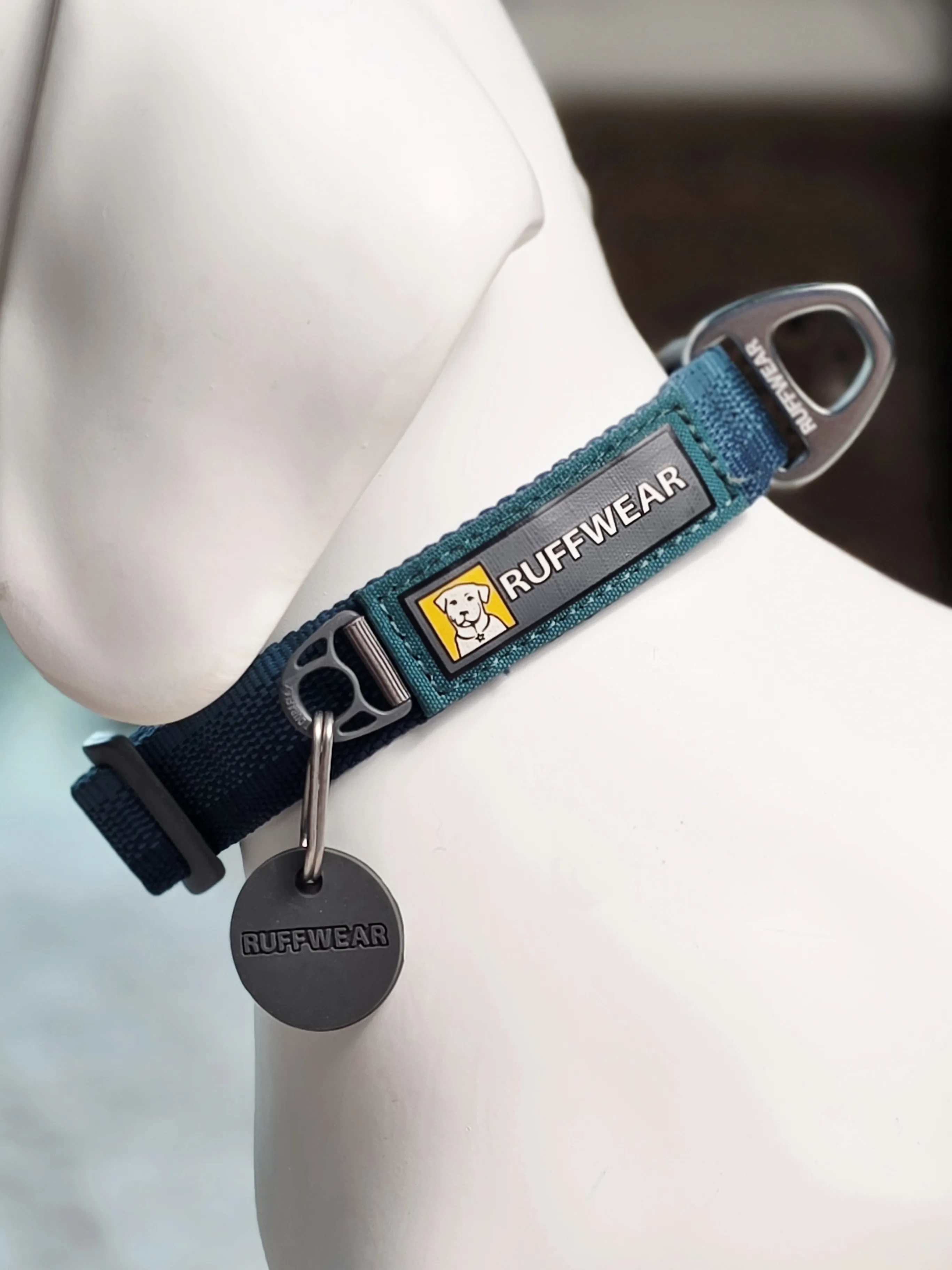 Ruffwear 頸圈 | Flat Out Collar - Oceanic Distortion