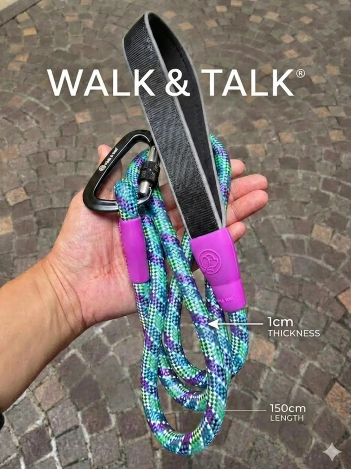 Walk & Talk®️ 專業攀岩繩牽繩（複製）