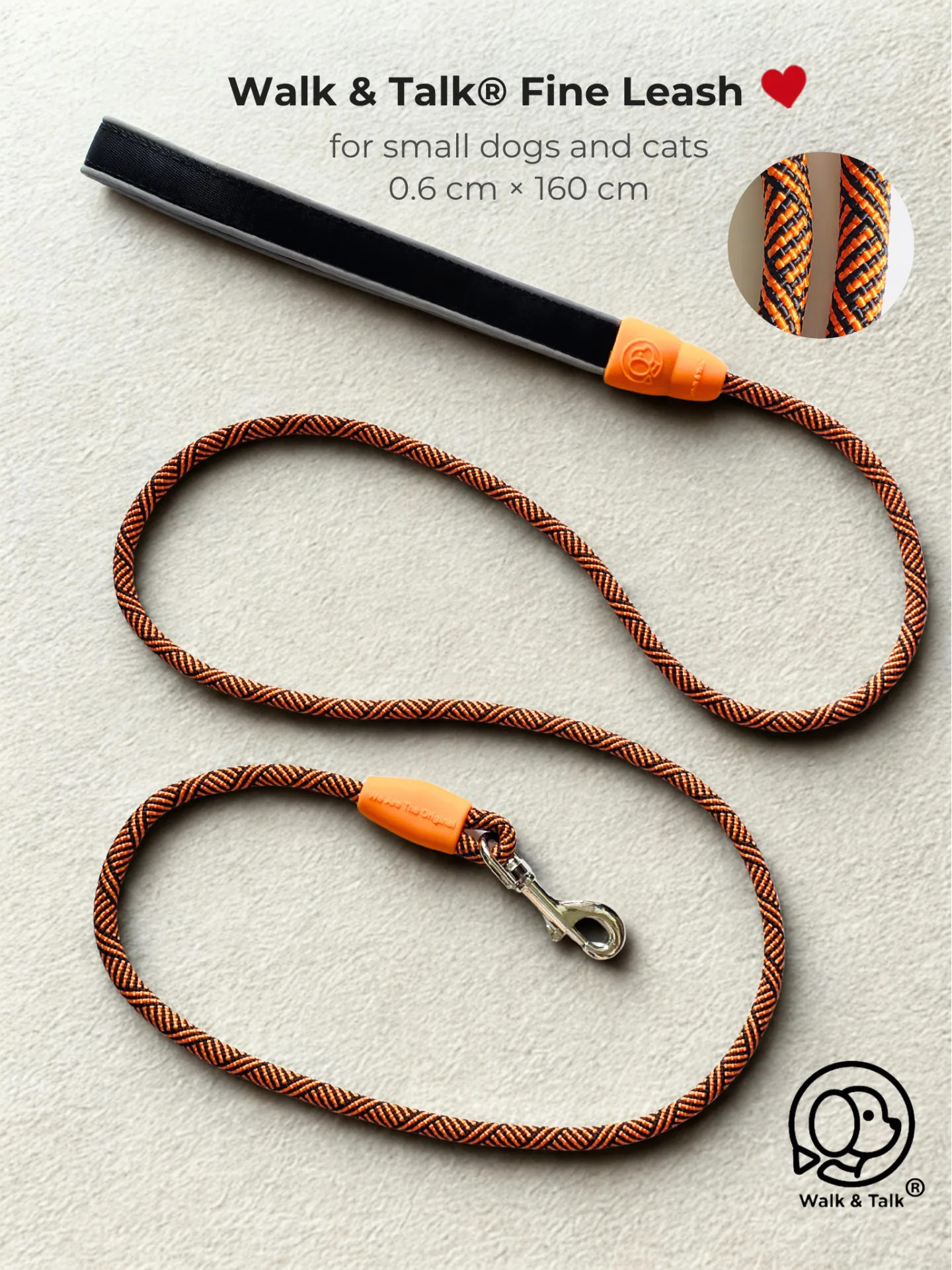 Walk & Talk® | 0.6mm AirLite Fine Leash