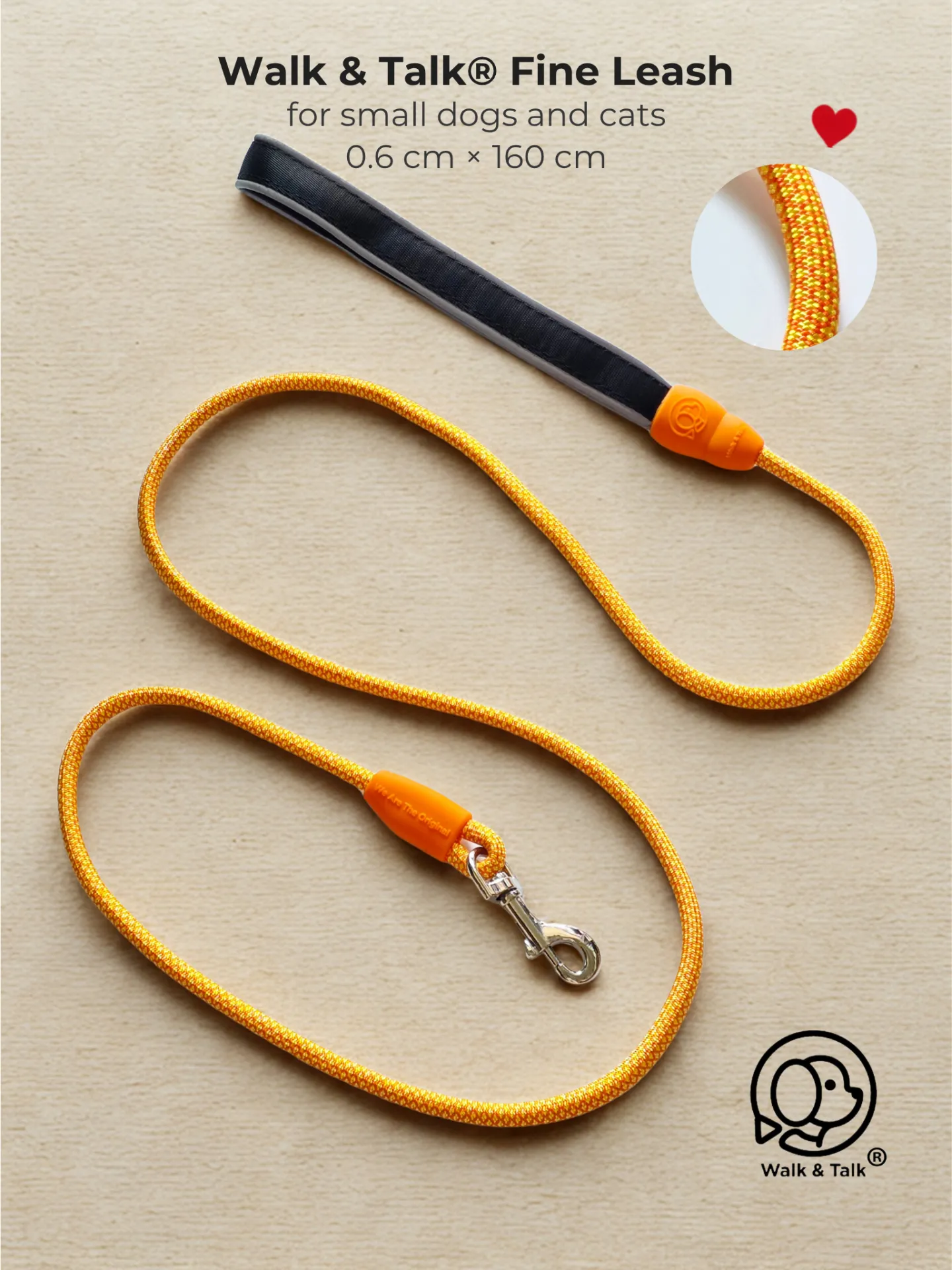 Walk & Talk® | 0.6mm AirLite Fine Leash